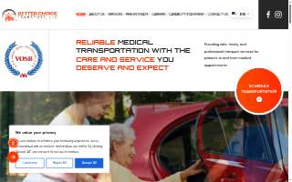 Better Choice Transport, LLC website