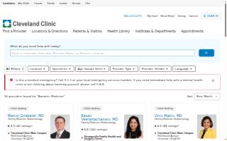 Cleveland Clinic Bariatric website