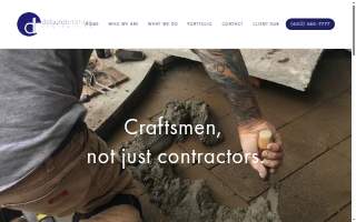 Delauro Brothers Contracting website
