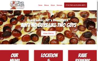 Guys Pizza website