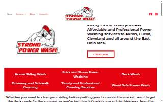 Strong Power Wash of Euclid website