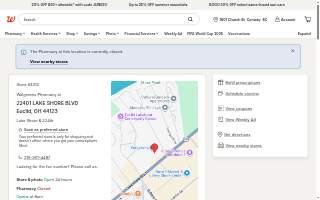 Walgreens website