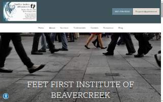 Feet First Institute website