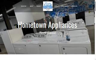Hometown Appliances website