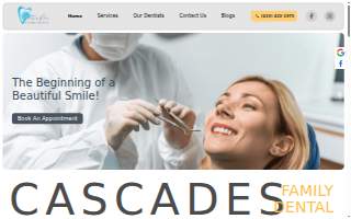 Cascades Family Dental - Findlay, Ohio website