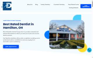 Hamilton Dental Group website
