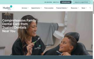 Hudec Dental website