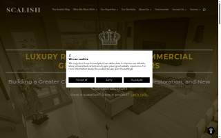 Scalish Construction website