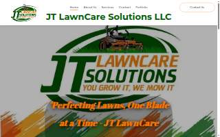 JT Lawncare Solutions website