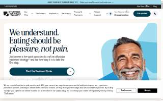 Affordable Dentures & Implants of Lima website
