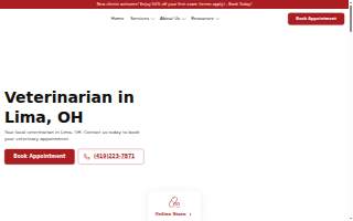 Heidt Veterinary Hospital website