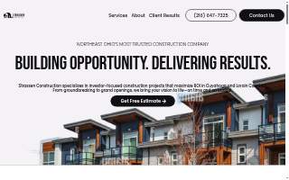 Strassen Construction website
