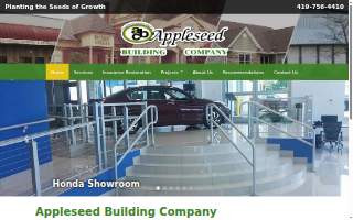 Appleseed Building Company website