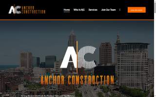 Anchor Construction Companies website