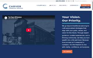 Carver Financial Services website