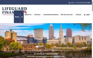 Lifeguard Financial website