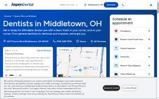 Aspen Dental - Middletown website