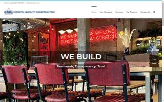 Coastal Quality Construction website