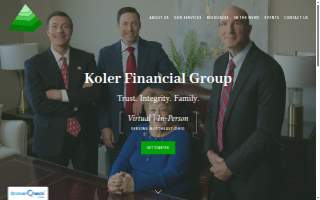 Koler Financial Group website