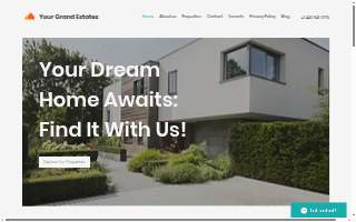 Your Grand Estates website