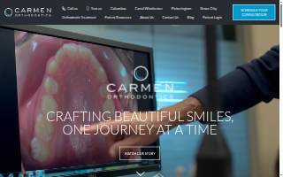 Carmen Orthodontics Pickerington Office website
