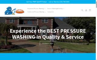 Grime Reaper Pressure Washing LLC website
