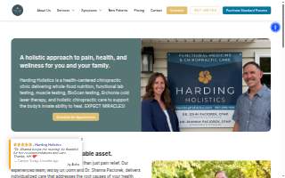 Harding Holistics - Dr. John & Dr. Shanna Paciorek website