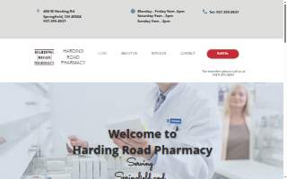 Harding Road Pharmacy website