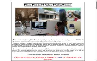 Northside Veterinary Clinic website