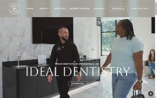 Springfield Gentle Dental website