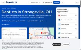 Aspen Dental - Strongsville website