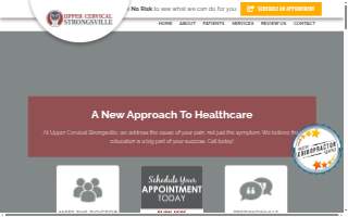 Upper Cervical Strongsville website