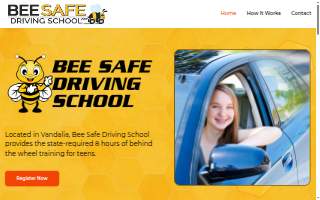 Bee Safe Driving School website