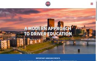 Dayton Driving School website