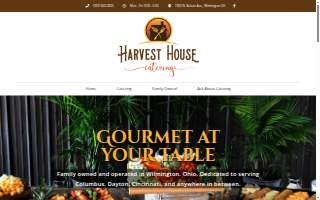 Harvest House Catering LLC website