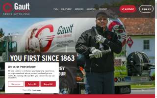 Gault Heating & Cooling of Boardman website