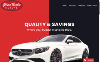 Glen Rabe Motors website