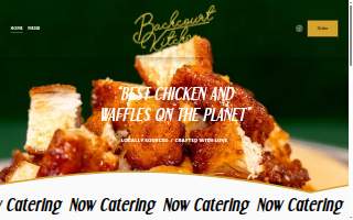 Backcourt Kitchen website