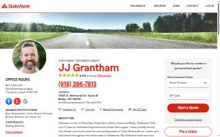 JJ Grantham - State Farm Insurance Agent website