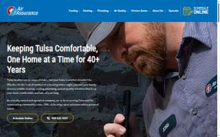 Air Assurance Heating, Air Conditioning & Plumbing website