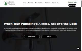 Aspen Plumbing LLC website