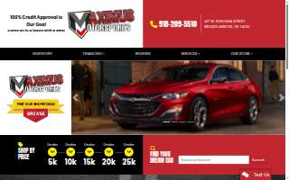 Maximus Motorsports website