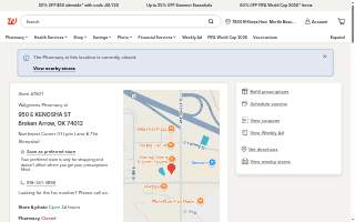 Walgreens website
