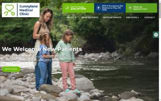 Sunnylane Medical Clinic website