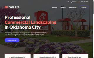 Willis Commercial Landscaping LLC website