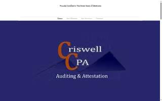Criswell CPA website