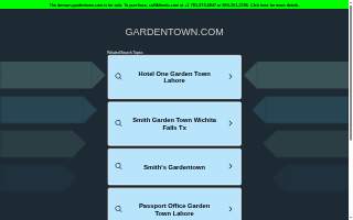 Gardentown website