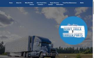 Heavy Truck & Trailer Parts website
