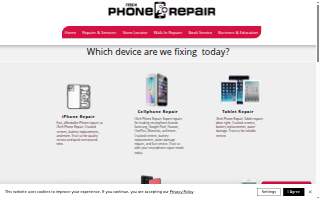iTech Phone Repair Edmond website
