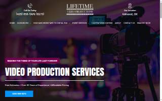 LifeTime Video Productions website